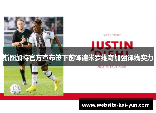 斯图加特官方宣布签下前锋德米罗维奇加强锋线实力