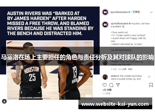 马塞洛在场上主要担任的角色与责任分析及其对球队的影响 马塞洛在场上主要担任的角色与责任分析及其对球队的影响
